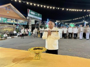 พิธีบวงสรวงอนุสาวรีย์เจ้าพ่อพญาแล อำเภอบ้านเขว้า ประจำปี 2567