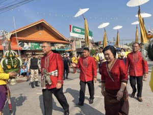 พิธีเปิดงานฉลองอนุสาวรีย์เจ้าพ่อพญาแล อำเภอบ้านเขว้า ประจำปี 2567