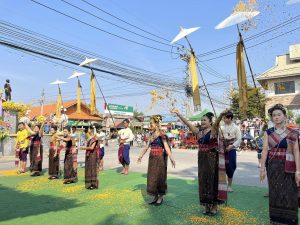 พิธีเปิดงานฉลองอนุสาวรีย์เจ้าพ่อพญาแล อำเภอบ้านเขว้า ประจำปี 2567