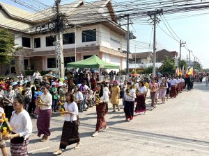 พิธีเปิดงานฉลองอนุสาวรีย์เจ้าพ่อพญาแล อำเภอบ้านเขว้า ประจำปี 2567