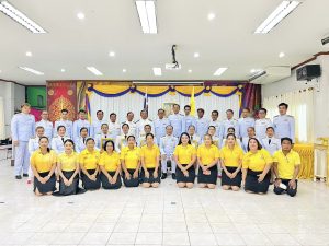 เทศบาลตำบลบ้านเขว้า จัดพิธีรับพระราชทานพระบรมฉายาลักษณ์พระบาทสมเด็จพระเจ้าอยู่หัว ที่ฉายกับสมเด็จพระนางเจ้าฯ พระบรมราชินี เพื่อมอบให้แก่ศูนย์พัฒนาเด็กเล็ก ในสังกัดเทศบาลตำบลบ้านเขว้า